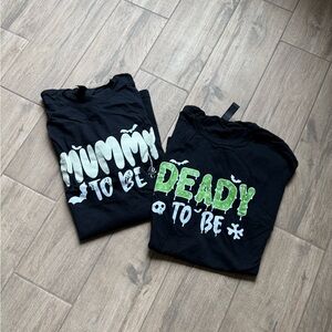Halloween Pregnancy Reveal Shirt: Spooky Maternity Tee